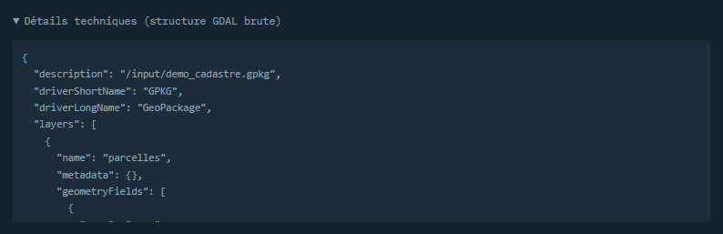 Détails techniques